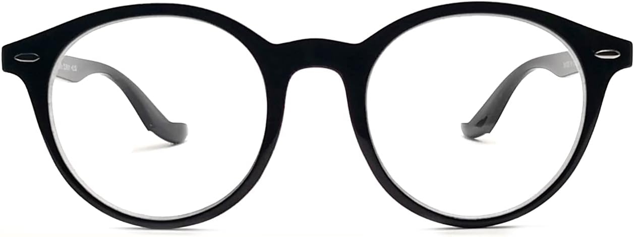 Lentes de lectura bifocales para hombres y mujeres (paquete de 2) lentes transparentes con pieza de nariz de metal Adjustmemnt