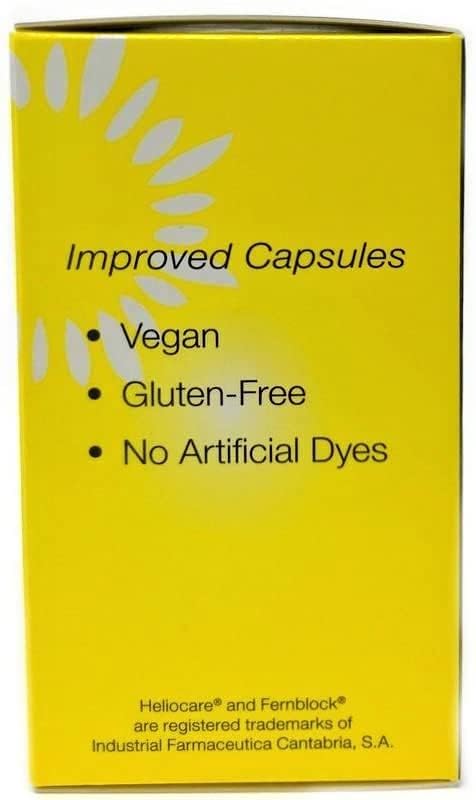 Heliocare Suplemento dietético para el cuidado de la piel 240mg (paquete de 2)