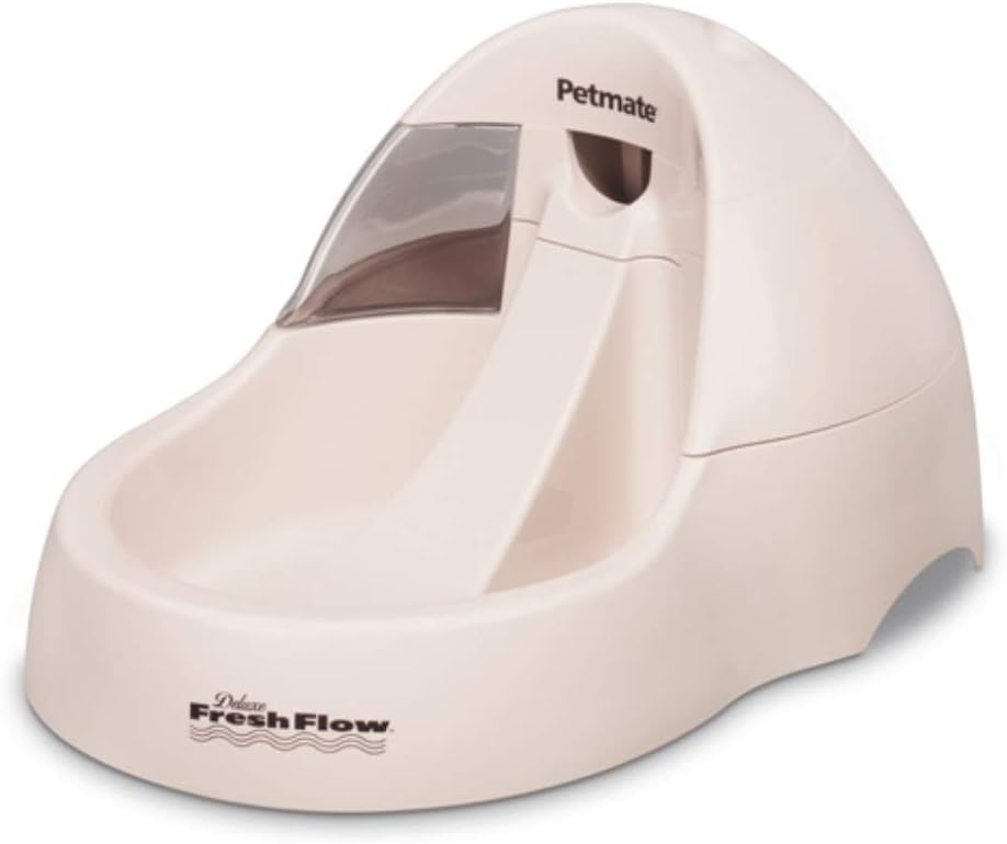 Bebedero Petmate Deluxe Fresh Flow, BLEACHED LINEN