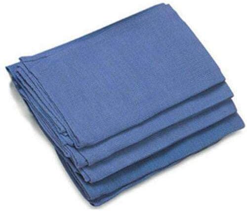 THSA – 24 toallas de limpieza de cristal azul, quirúrgicatienda y detallado, trapos de limpieza, paños de limpieza, paños para lavar platos, trapos