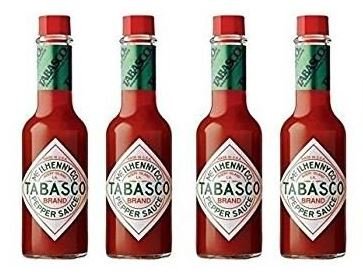 Tabasco Salsa de pimienta sabor original, 2 onzas (paquete de 4)
