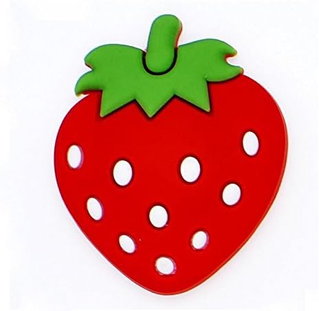 WOTOY Imanes estéreos de frutas de dibujos animados lindos para nevera para niños, actividades y decoración del hogar, un juego de 10 piezas