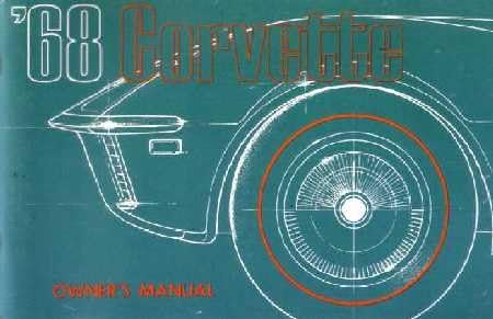 1968 CHEVROLET CORVETTE Manual del propietario Guía del usuario