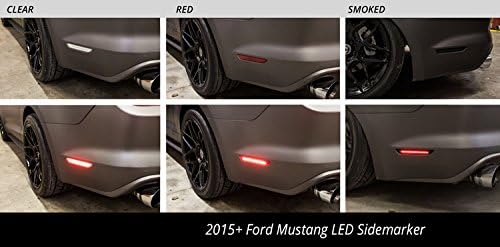 Diode Dynamics sas-1071RS – Marcador lateral LED ahumado (Ford Mustang 2015-2016 (par))