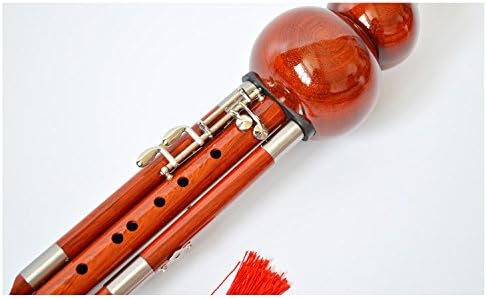 Hulusi de palisandro camboyano de rango extendido – Flauta de calabaza curcubit china (soprano C)
