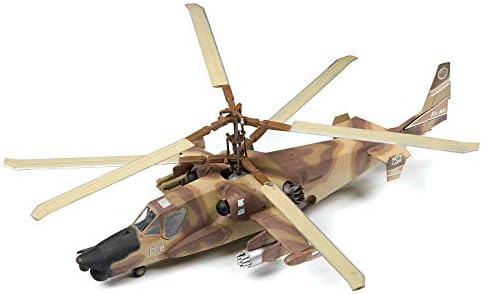 Zvezda 500787216 500787216-172 Helicóptero de ataque ruso Hokum Kit de construcción de plástico Kit de montaje para principiantes Oliva detallada