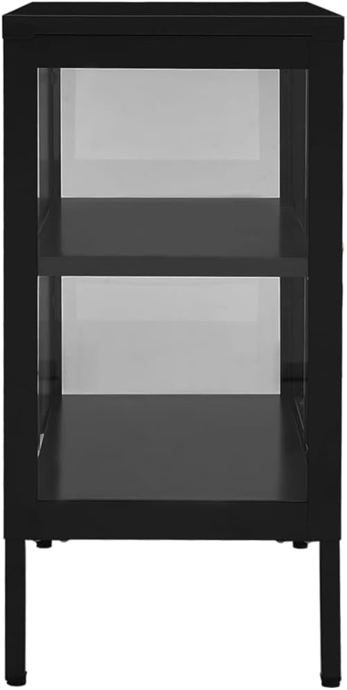 Aparador negro, vitrina, gabinete de barra de café, gabinete de sala de estar, estantería, vitrinas para sala, gabinete de consola, armarios de