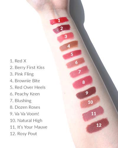 VASANTI Cosmetics Matte Crush Lápiz labial (It’s Your Mauve) Delineador de labios mate suave y aterciopelado de larga duración