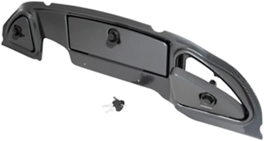 Performance Plus Carts Club Car Precedent – Conjunto de cubierta de tablero de fibra de carbono con puertas de bloqueo  Compatible con modelos