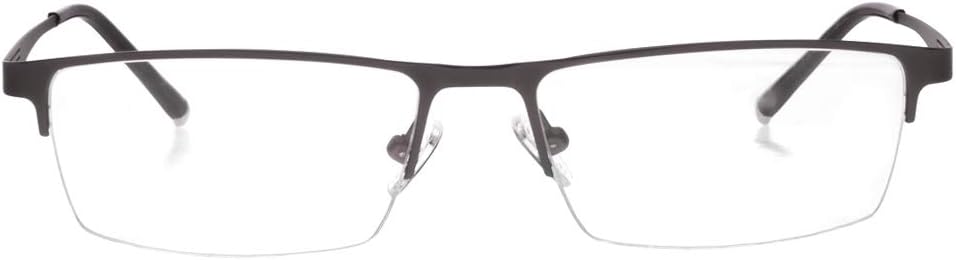 Gafas de lectura grises fotocromáticas +2.25 Fuerza Medio marco Gafas Hombres