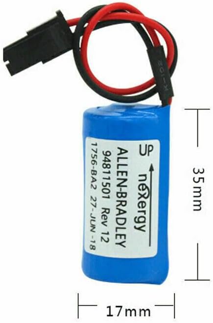 30pcs 3V 1756-BA2 PLC batería 1800mAh no recargable con enchufe