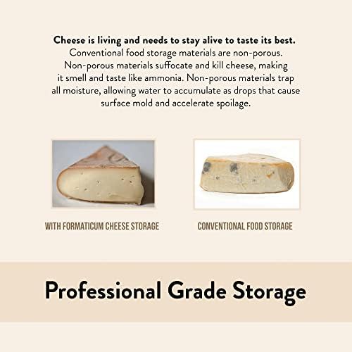 Formaticum – Bolsas de almacenamiento para queso, mantener la charcutería fresca, bolsas de papel de cera