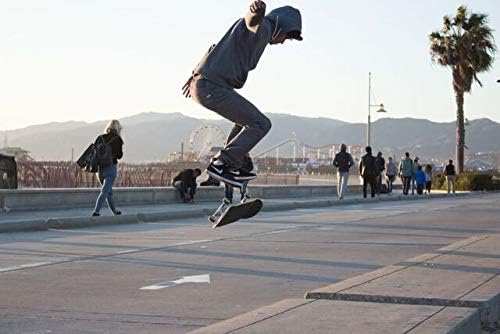 Bamboo Skateboards Graphic – Tabla de skateboard (bambú, duran más que el arce, respetuosa con el medio ambiente)