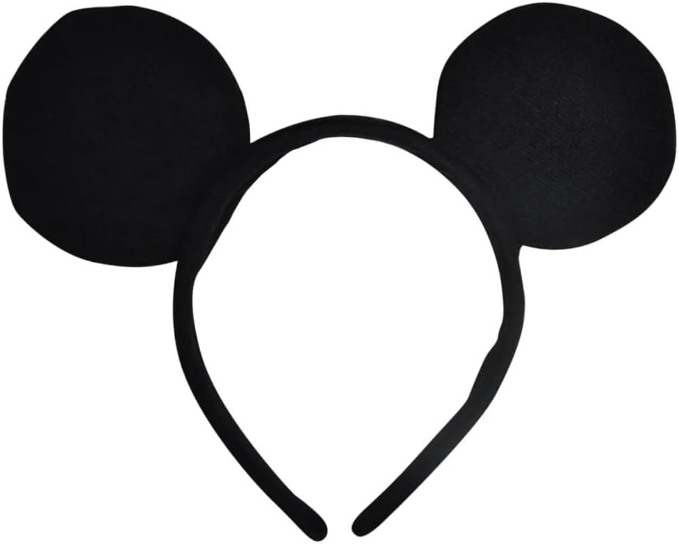 Diadema clásica con forma de oreja de Mickey Mouse de la UPD original de Disney con licencia oficial de Mickey Mouse Clubhouse