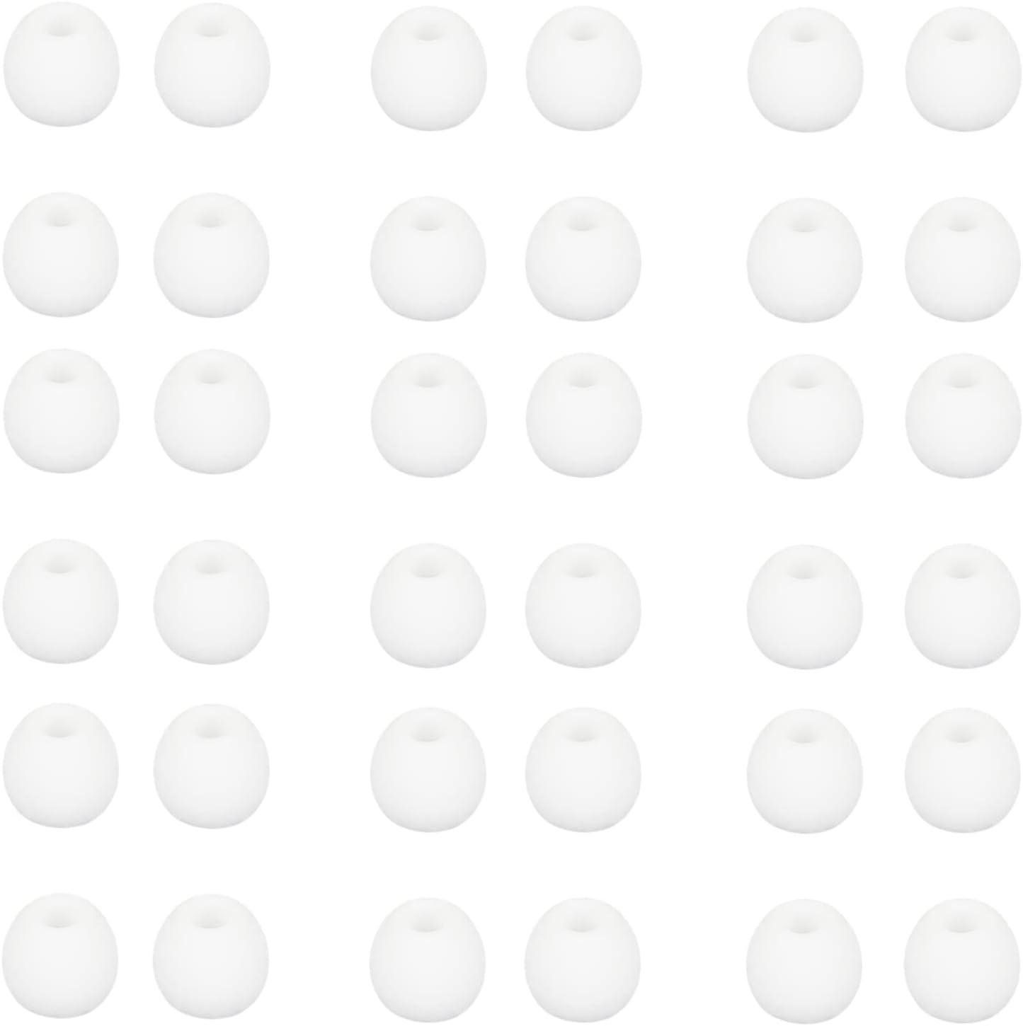 36 piezas de puntas pequeñas para auriculares de silicona suaves y cómodas, piezas de repuesto de silicona para la mayoría de auriculares
