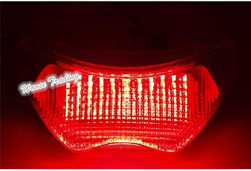 Luz trasera marcada con marca E DOT, señales de giro de freno, luz LED integrada para Honda CBR600F4 CBR 600 F4 1999 2000 CBR600F4i F4i 2004 2005