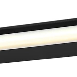 LUMILAND Iluminación LED del gabinete de 32 pulgadas 20W 1100LM, blanco cálido 3000K debajo del gabinete luces LED, negro LUMILAND Iluminación LED del gabinete de 32 pulgadas 20W 1100LM, blanco cálido 3000K debajo del gabinete luces LED, negro