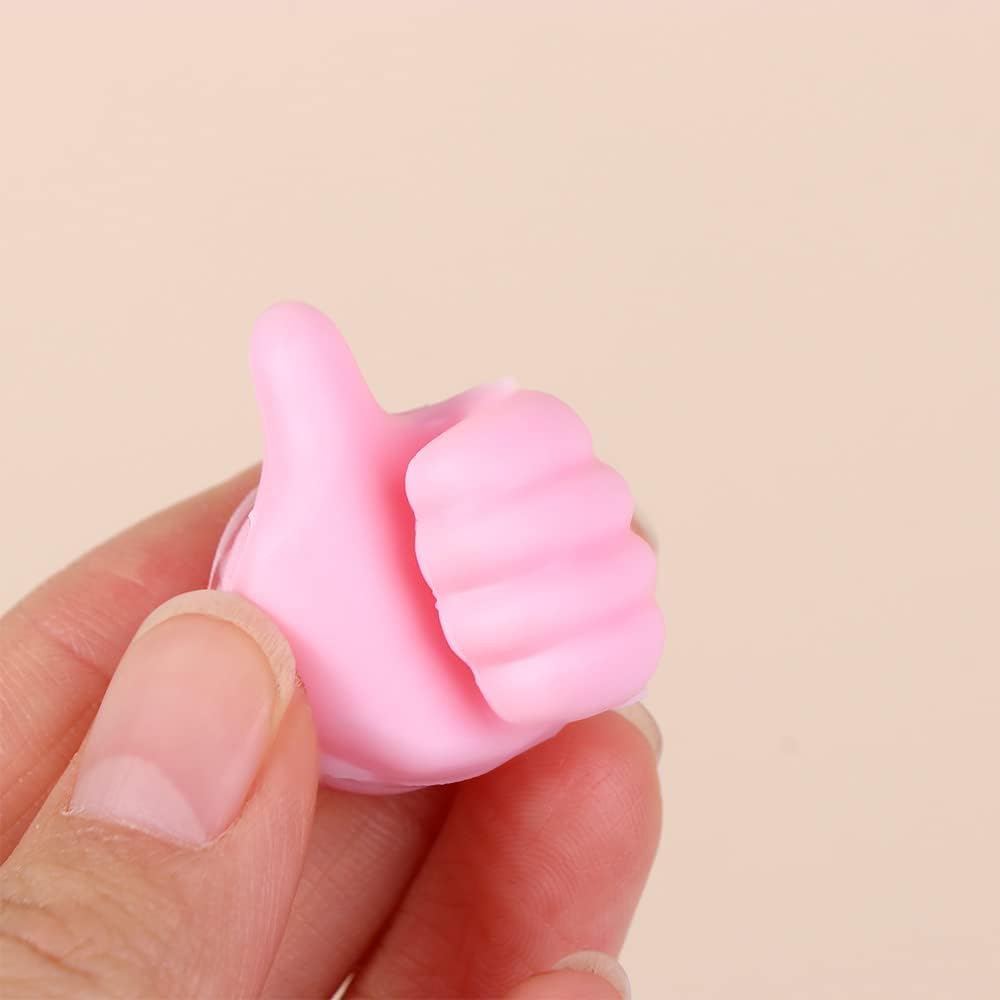 Ganchos de pared con forma de pulgar, clips organizadores de cables, sin perforación, gancho multifuncional para colgar en la pared, ganchos