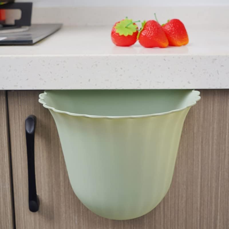 Basurero colgante, cubo de basura colgante de cocina, cubo de basura colgante para puerta de armario de cocina, cubo de basura debajo del fregadero
