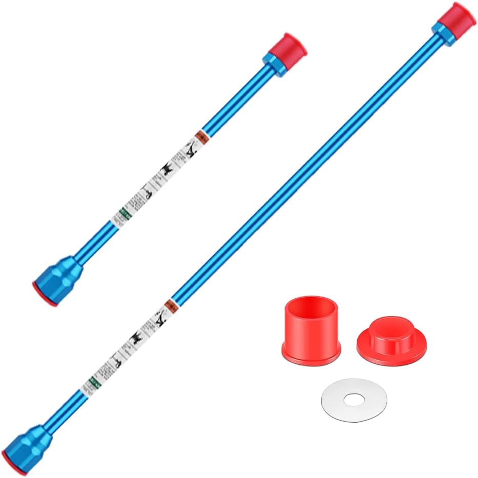 Spray freely Juego de 2 postes de extensión, extensiones de punta de pistola de pulverización sin aire, punta de pistola rociadora de pintura sin