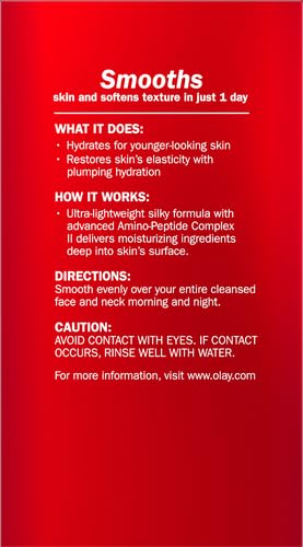 Crema hidratante facial de Olay, Regenerist Light Gel Regenerating Serum con Vitamina E, 1.7 fl oz