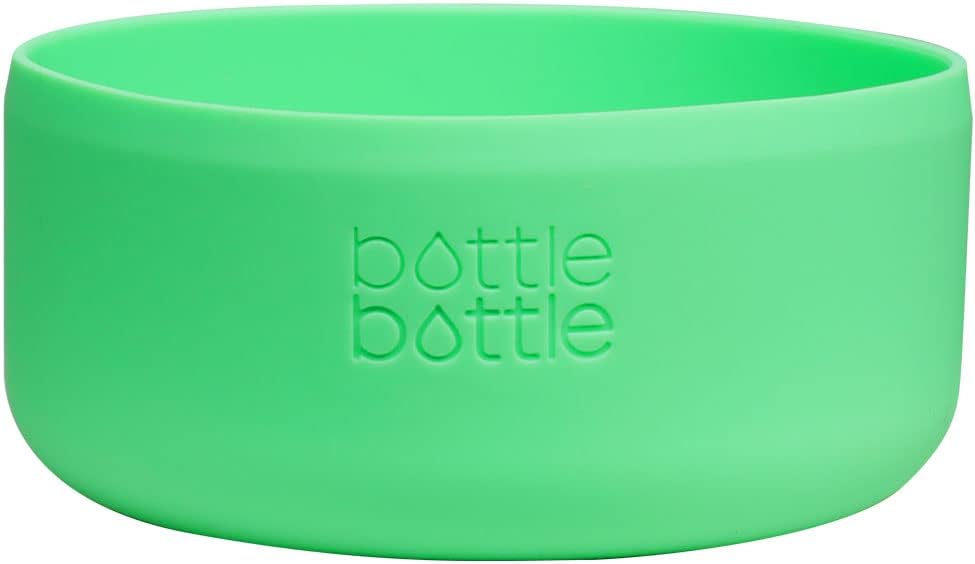 bottlebottle Funda protectora de silicona apta para 12-64 onzas para Hydro Sports, Simple Modern, Takeya, MIRA, Iron Flask y otras marcas de botella