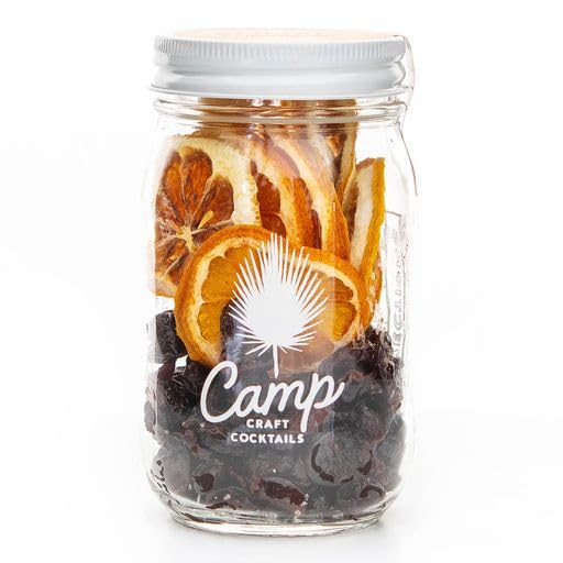 Camp Craft – Mezcla de cóctel – Sangria  Kit de infusión de mezcla de bebidas premium con frutas deshidratadas, hierbas y azúcar vegano  Mezclador
