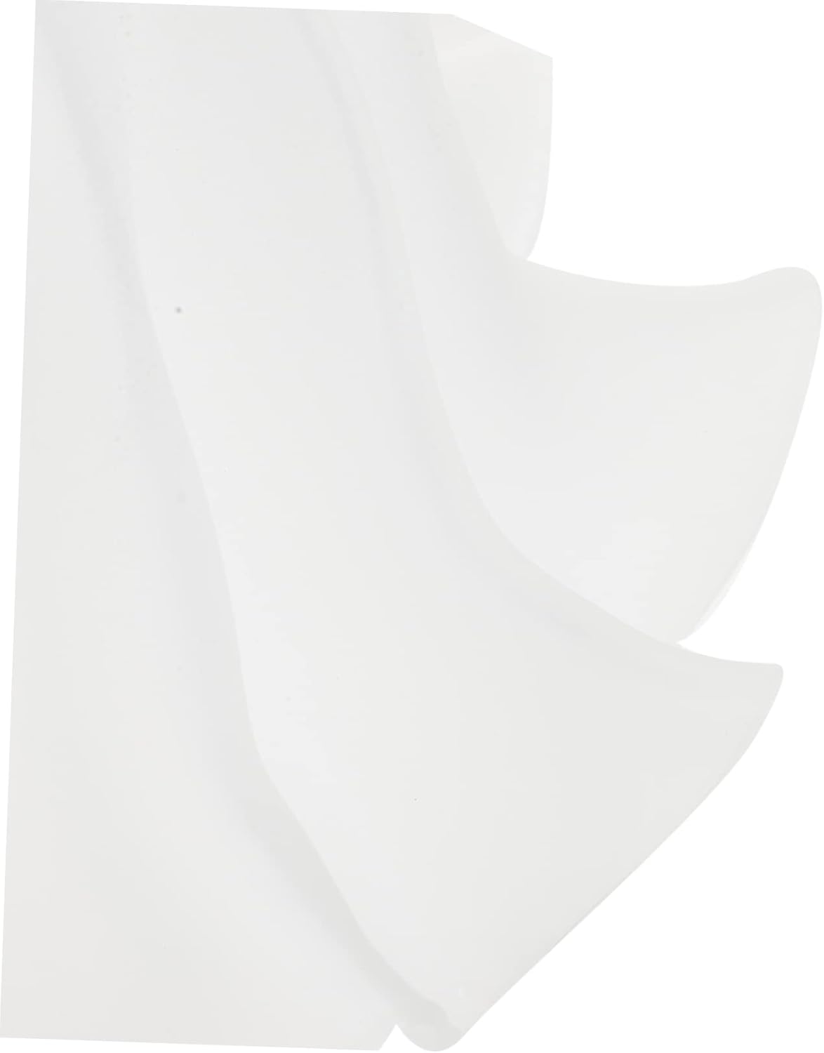 DOITOOL Pantalla de lámpara de vidrio de repuesto de pantalla de cristal de flor Pantalla pequeña blanca Pantalla de lámpara de pie vintage