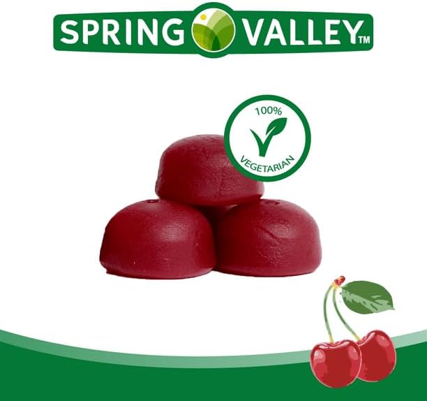 IKJ Gomitas de suplemento dietético de remolacha, cereza, 500 mg, 60 unidades