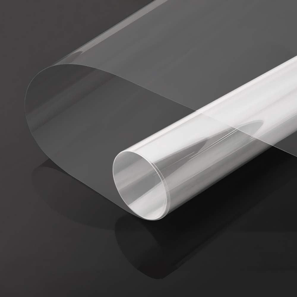 Clear Window Security Film Adhesive Anti Shatter Safety Window Glass Protection Sticker Heat Control Anti UV for Home and Office 2Mil, 60inch x