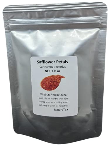 Carthamus tinctorius – Carthamus tinctorius – Pétalos de flores sueltos de 100% naturaleza (2 onzas)