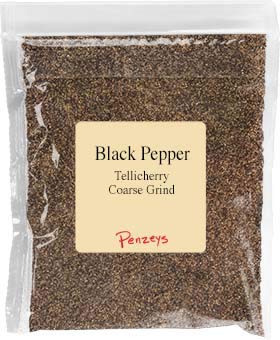 Penzeys Spices – Pimienta negra gruesa de 6.6 onzas, bolsa de 1.5 tazas (paquete de 1)