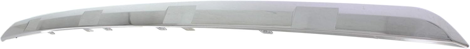 Evan Fischer Moldura de parachoques trasero del lado del conductor o del pasajero compatible con Nissan Pathfinder Chrome 2013-2016