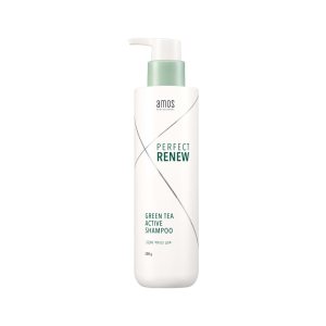 AMOS PROFESSIONAL Perfect Renew Green Tea Active Shampoo  Champú nutritivo e hidratante para el crecimiento del cabello  Champú anti caída del AMOS PROFESSIONAL Perfect Renew Green Tea Active Shampoo  Champú nutritivo e hidratante para el crecimiento del cabello  Champú anti caída del