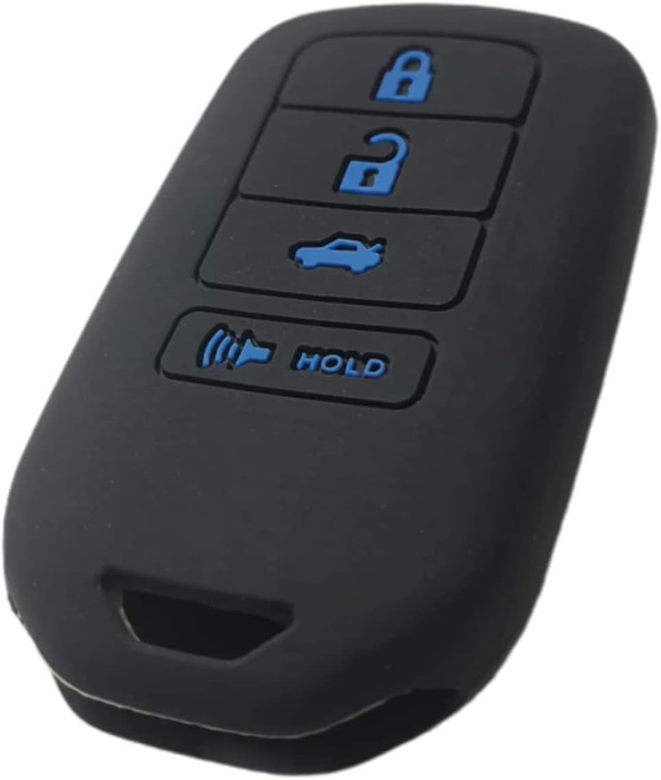 Funda de goma de silicona compatible con Honda Accord CR-V Civic Fit HR-V Odyssey Pilot Ridgeline ACJ932HK1310A ACJ932HK1210A (no compatible con