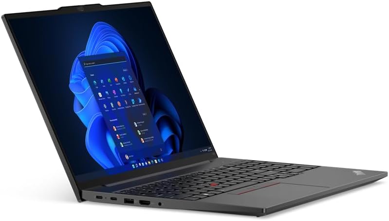Lenovo ThinkPad E16 Gen 1 Business, pantalla WUXGA IPS de 16pulgadas 300 nits, AMD Ryzen 5 7530U de núcleo hexagonal (hasta 4.5 GHz), 16 GB de RAM,