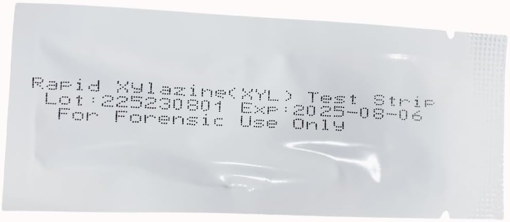 WaiveDx – Tiras de prueba de xilazina rápida (XYL), 10 tiras reactivas por kit