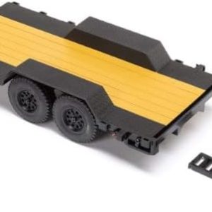 AXIAL 124 SCX24 Remolque de vehículo de cama plana AXIAL 124 SCX24 Remolque de vehículo de cama plana