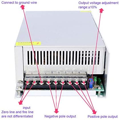 Fuente de alimentación conmutada 1000W DC 24V 41A Adaptador de corriente Transformador de controlador 220V110V AC DC 24V para CCTV, proyecto de