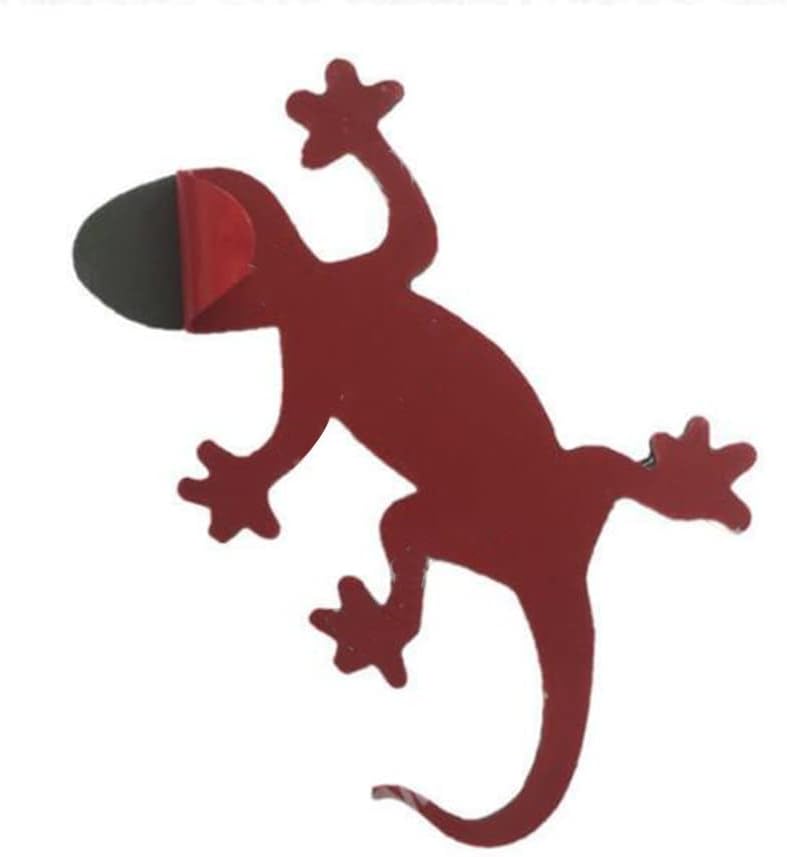 Gecko – Calcomanías decorativas para automóvil, calcomanías de animales 3D, calcomanías impermeables de fibra de carbono, calcomanías modificadas