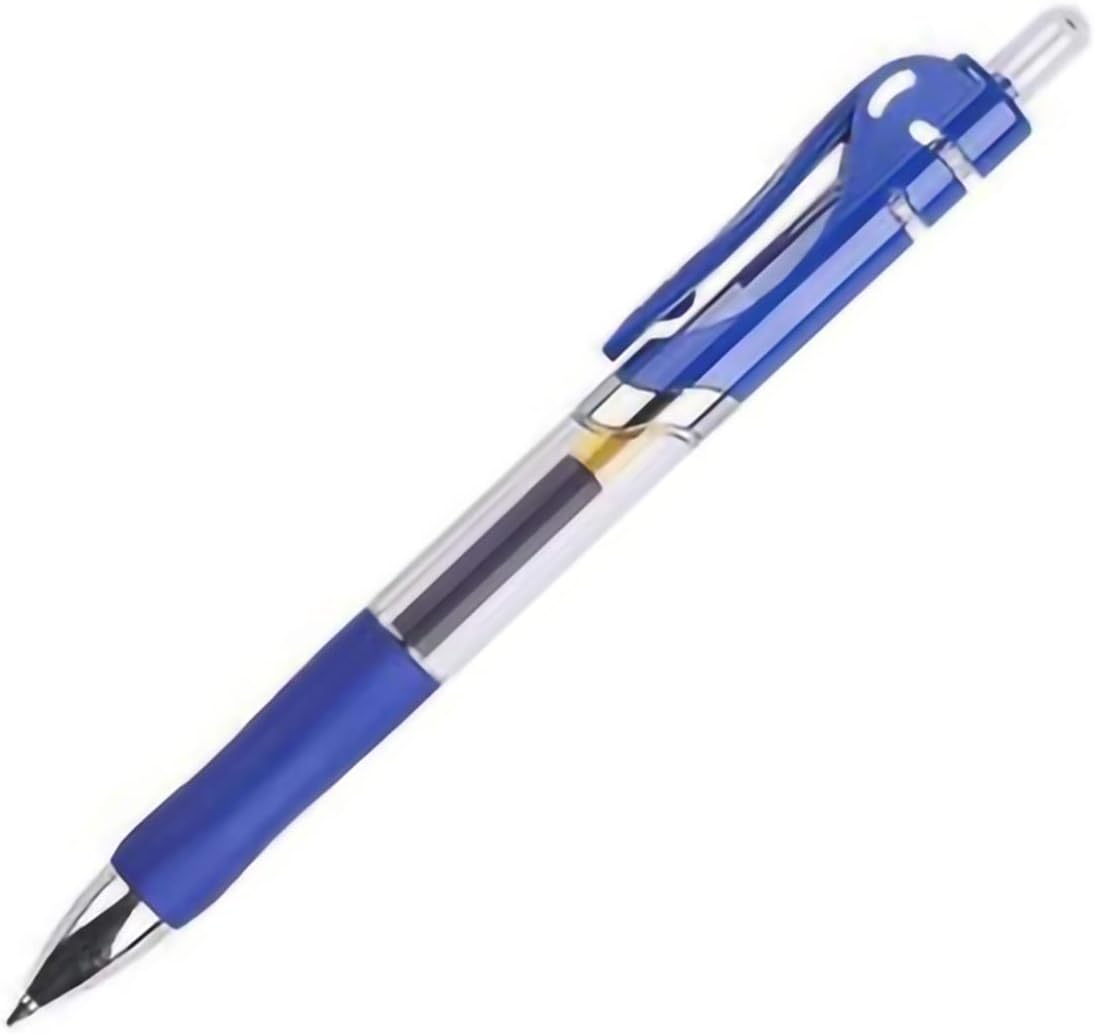 ZLXHDL 0.5 bolígrafos de punta fina, bolígrafos retráctiles de tinta de gel, escritura más suave, agarre cómodo, gran capacidad, bolígrafo de firma