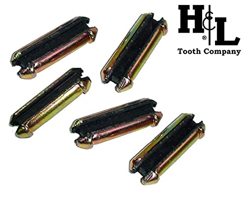 H&L Tooth Company 230CF Dientes de cuchara de retroexcavadora Cast Flare Plus 23FP Flexpins (paquete de 5) para Deere, Case, JBC y más.  23  230