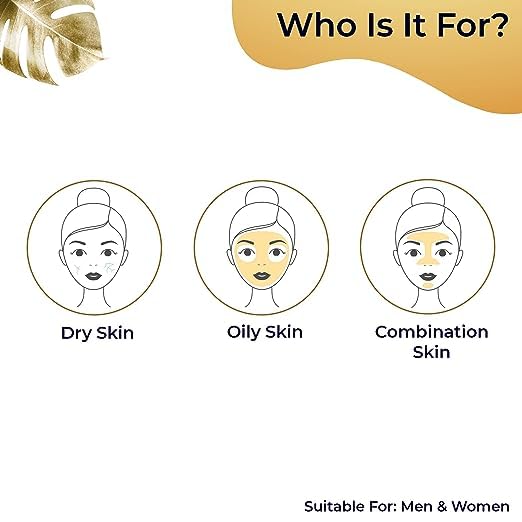 Kit facial de oro de 24 quilates  Acabado de piel de vidrio húmedo  Kit facial para aspecto radiante  Paquete de máscara facial de oro de 24