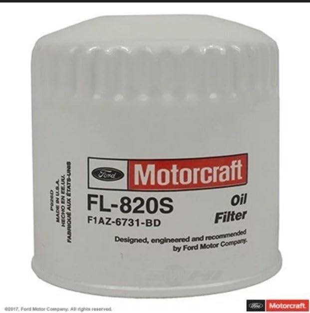 Motorcraft Filtro de aceite FL-820-S (paquete de 2)