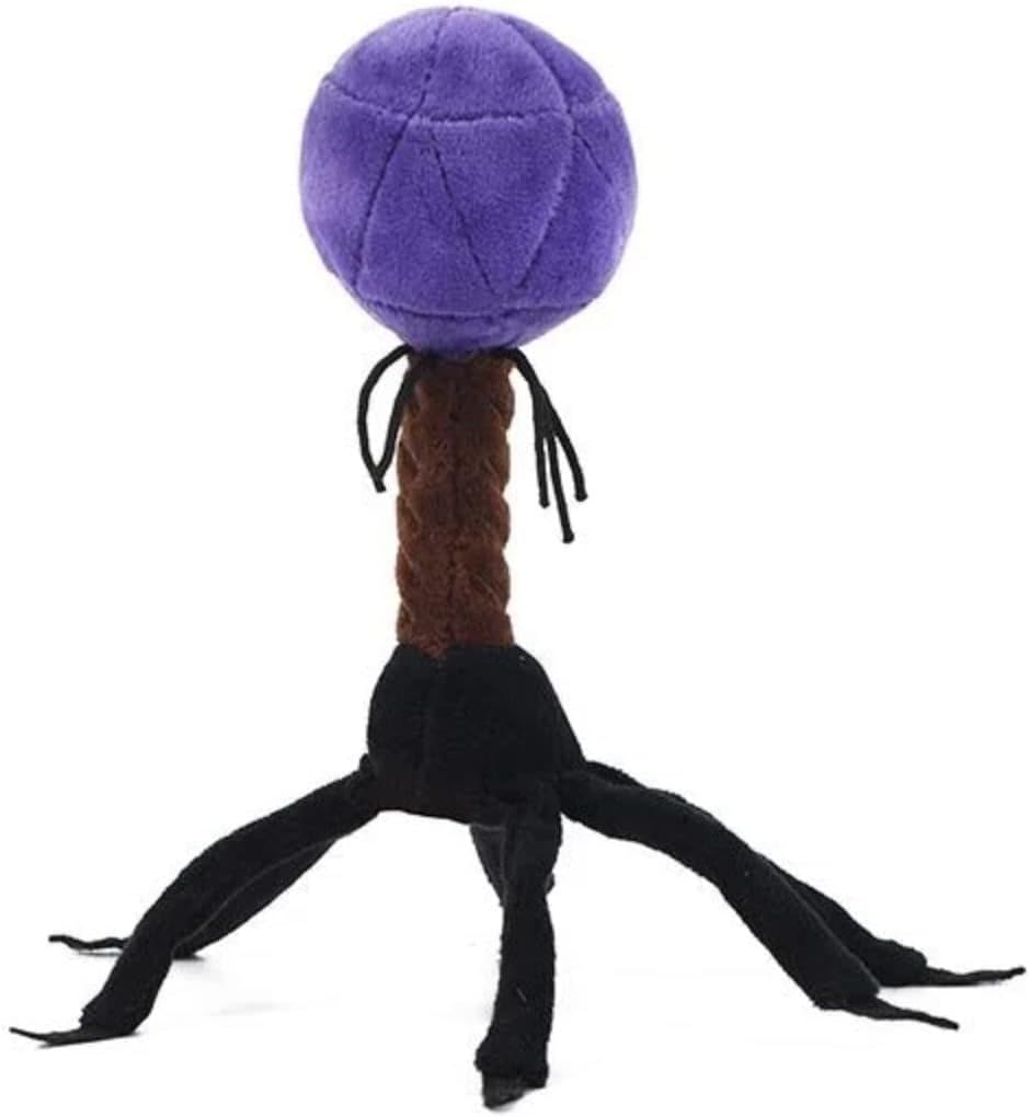 Giant Microbes Juguete de peluche T4 (T4-Bacteriófago)