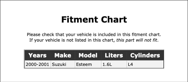 Manguera inferior del refrigerante del radiador compatible con Suzuki Esteem 1.6L L4 2000 2001 PC-183402