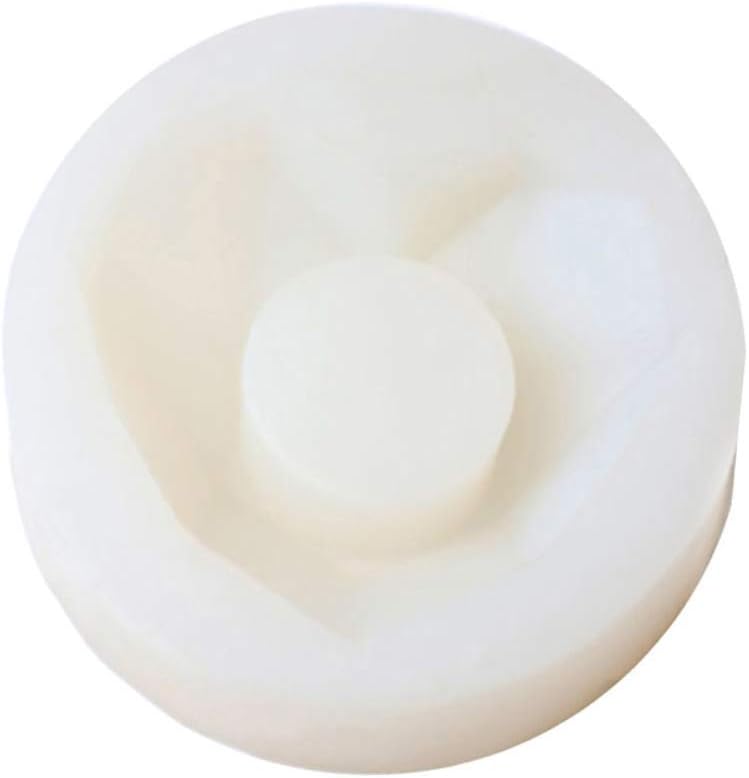 Molde de silicona para plantas suculentas DIY, forma de diamante, para hacer caramelos, chocolate, candelabro, jabón, hielo