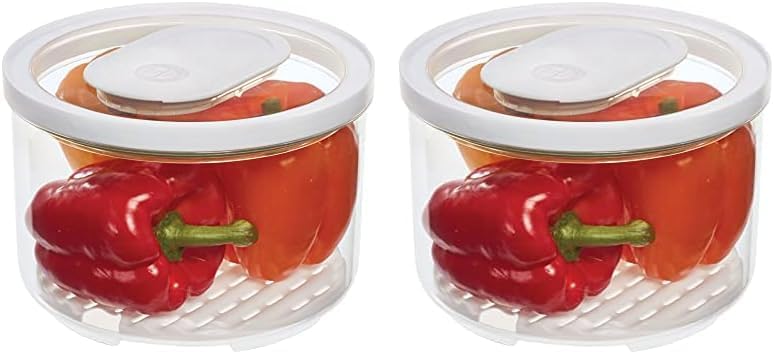iDesign iD – Almacenamiento de alimentos frescos, 1 unidad (paquete de 2), cuenco grande