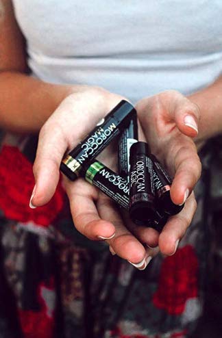 Moroccan Magic Bálsamo labial orgánico y SPF15 paquete variado de 11 piezas  Argán orgánico y aceites esenciales  Suave  Natural  No tóxico  Libre