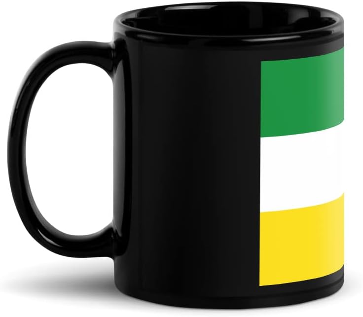 Flag of Armenia Quindío Columbia – Black Ceramic Coffee Cup